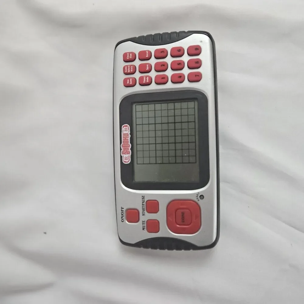 Sudoku Electronic Travel Handheld Game Excalibur 452-2. Tested, Works!